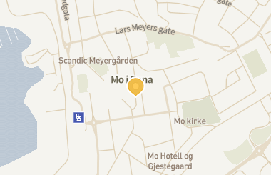 Kart med med nål på restauranten