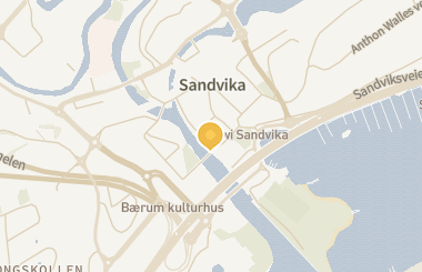 Kart med med nål på restauranten