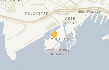 Kart med med nål på restauranten