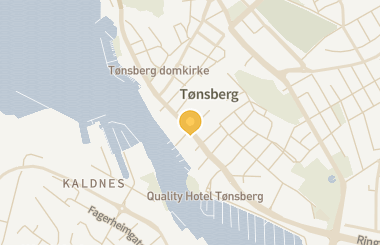 Kart med med nål på restauranten