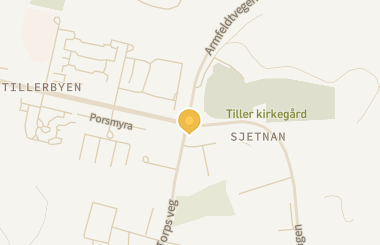 Kart med med nål på restauranten