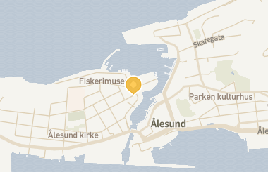 Kart med med nål på restauranten