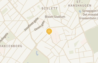 Kart med med nål på restauranten