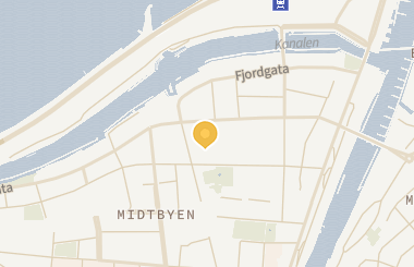 Kart med med nål på restauranten