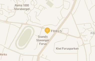 Kart med med nål på restauranten