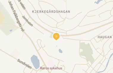 Kart med med nål på restauranten