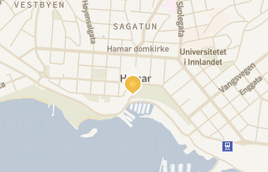 Kart med med nål på restauranten