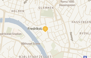 Kart med med nål på restauranten