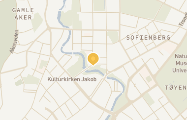 Kart med med nål på restauranten