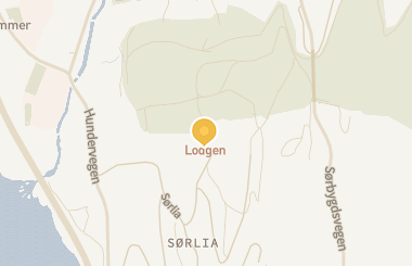 Kart med med nål på restauranten