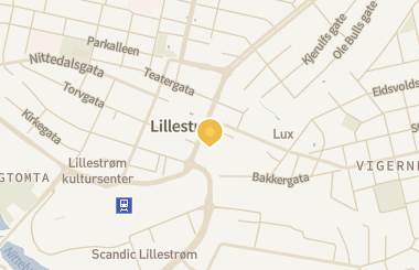 Kart med med nål på restauranten