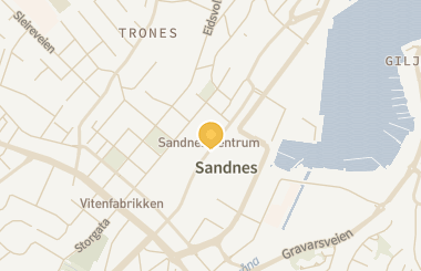 Kart med med nål på restauranten