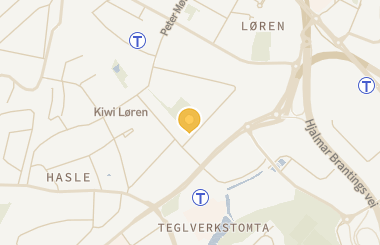 Kart med med nål på restauranten