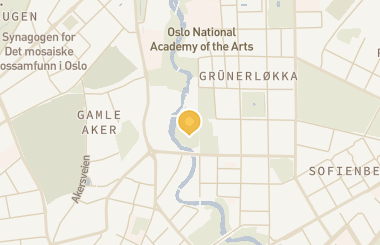 Kart med med nål på restauranten