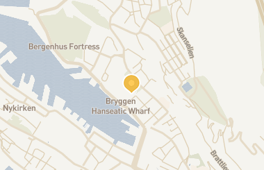 Kart med med nål på restauranten