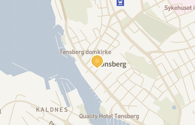 Kart med med nål på restauranten