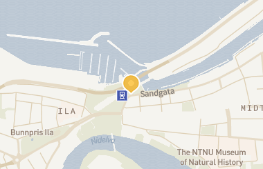 Kart med med nål på restauranten