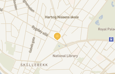 Kart med med nål på restauranten