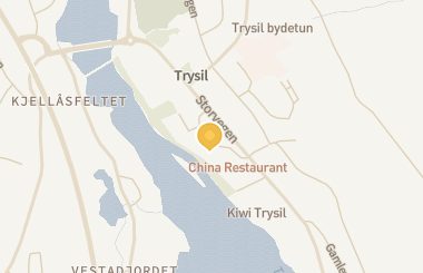 Kart med med nål på restauranten